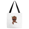 Baby Groot Tote Bags