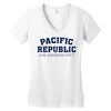 Pacific Republic Los Angeles City Women's V-Neck T-Shirt