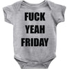f yeah its friday Baby Onesie