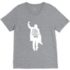 don't you forget about me 80's party music retro V-Neck Tee