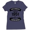 Premium Vintage 1951 Ladies Fitted T-Shirt