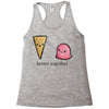 better together Racerback Tank