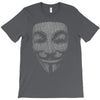 v for vendetta mask guy fawkes cool girls womens cotton t shirt dw01 T-Shirt