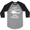 New Father 2018 Rokie Dept. 3/4 Sleeve Shirt