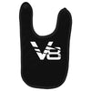 v8 motor sport sound drag race tuning hotrod route 66 turbo big Baby Bibs