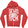 buy me car parts and tell me i'm pretty mechanic turbo nfs fan Zipper Hoodie