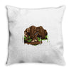 bigfoot of endor Throw Pillow