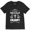 I Am One Blessed Gramps V-Neck Tee