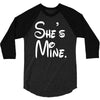 she's mine 3/4 Sleeve Shirt