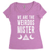 we are the weirdos mister Women's Triblend Scoop T-shirt
