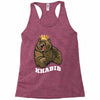 bear khabib Racerback Tank