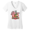 funny rude  beaver liquors, ideal gift or birthday present. Women's V-Neck T-Shirt