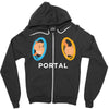 Portal Cat Zipper Hoodie
