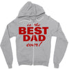 is the best dad ever Zipper Hoodie
