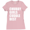 chubby girls cuddle best Ladies Fitted T-Shirt