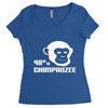 98% chimpanzee Women's Triblend Scoop T-shirt