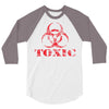 toxic biohazard 3/4 Sleeve Shirt