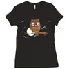 nocturnowl Ladies Fitted T-Shirt