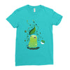 leaf storm Ladies Fitted T-Shirt