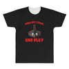 gaming hold and play All Over Men's T-shirt