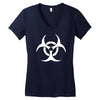 zombie outbreak response team crew Women's V-Neck T-Shirt