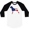 patriotic boxer 3/4 Sleeve Shirt