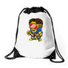 minion cyclops Drawstring Bags