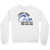 I Don't Care How Many Miles Per Gallon Crewneck Sweatshirt