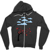 Tree Of Love Zipper Hoodie