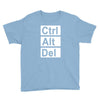 control alt delete Youth Tee