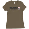 never forget Ladies Fitted T-Shirt