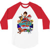paw patrol birthday boy uncle 3/4 Sleeve Shirt