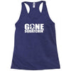 big foot sasquatch Racerback Tank