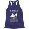 don't mess with my boxer Racerback Tank