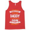 Super Cool Daddy Of A Freaking Awesome Son Tank Top