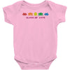 funny retro space invaders 'class of 1978' Baby Onesie