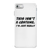 tee top joke costume rude slogan iPhone 7 Case