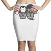 pulp fiction cartoon ideal birthday present or gift Pencil Skirts