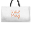 half man , half komodo dragon Weekender Totes