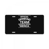 official drinking team 'merica License Plate