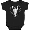 tuxedo fancy dress funny Baby Bodysuit