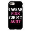 i wear pink for my aunt breast cancer iPhone 8