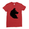 THE KING WOLF Ladies Fitted T-Shirt