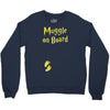 Muggle On Board Yellow Crewneck Sweatshirt