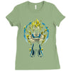 majin warrior Ladies Fitted T-Shirt