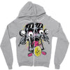 skull biker Zipper Hoodie