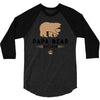 papa bear 3/4 Sleeve Shirt