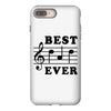 Best Dad Ever Funny Music Note iPhone 8 Plus