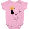 Crown Snoopy Baby Bodysuit