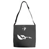 blur damon albarn indie rock music Adjustable Strap Totes